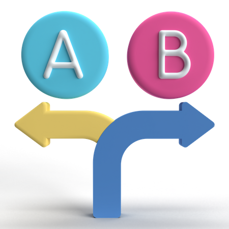 Decision Making  3D Icon