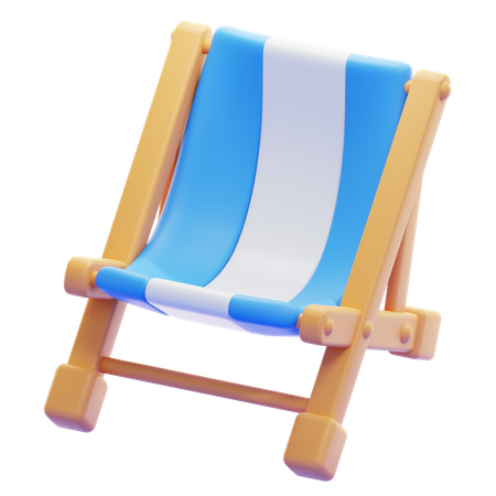 DECK CHAIR  3D Icon
