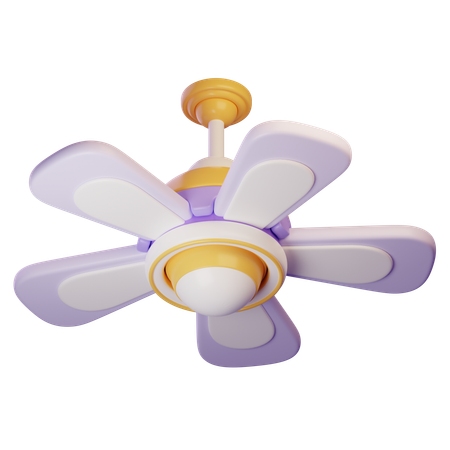 Deckenventilator  3D Icon