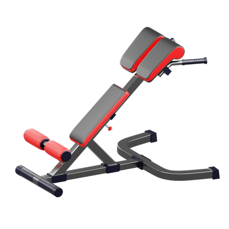Decline Bench  3D Icon