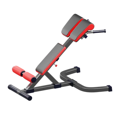 Decline Bench  3D Icon