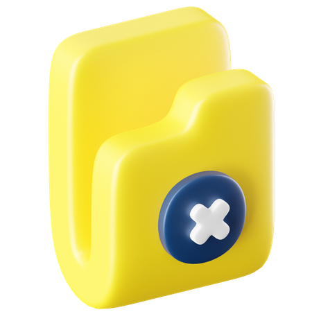 Declined File  3D Icon