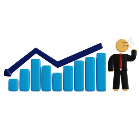 Declining Business Performance  3D Icon