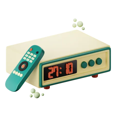 Décodeur numérique  3D Icon