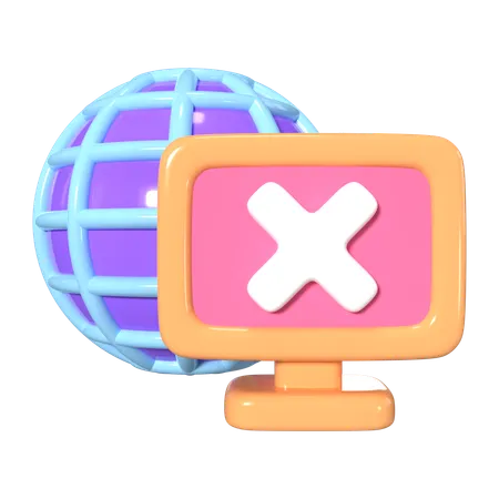 Débranché  3D Icon