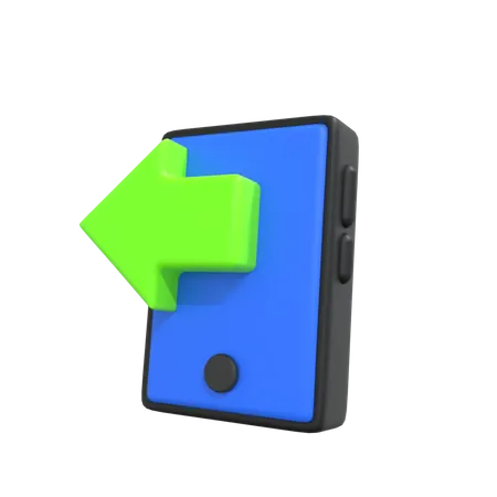 Déconnexion du téléphone  3D Icon