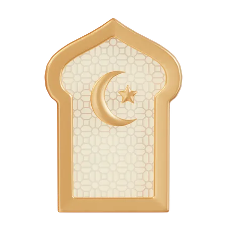 Decoração Islâmica  3D Icon
