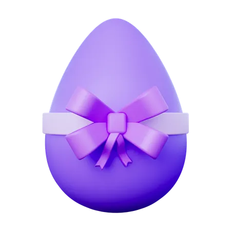Decoração de ovo de páscoa  3D Icon
