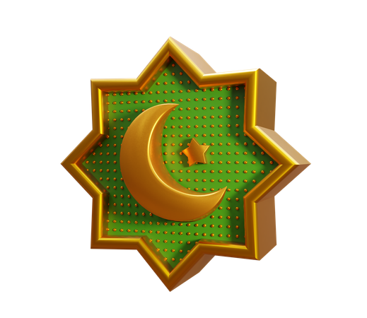 Decoração Ramadã  3D Icon