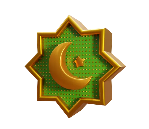 Decoração Ramadã  3D Icon