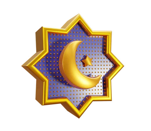 Decoração Ramadã  3D Icon