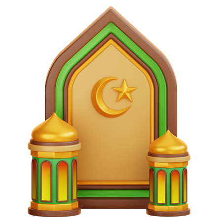 Decoración de Ramadán  3D Icon