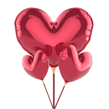 Decoracion de san valentin  3D Icon