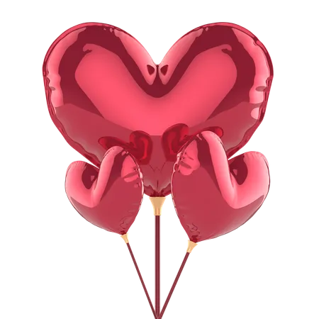 Decoracion de san valentin  3D Icon