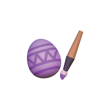 Decorate Egg  3D Icon