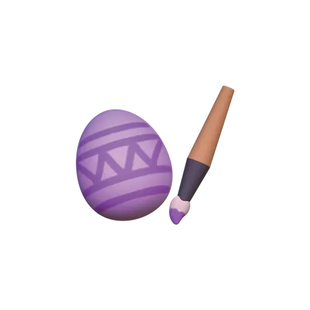 Decorate Egg  3D Icon
