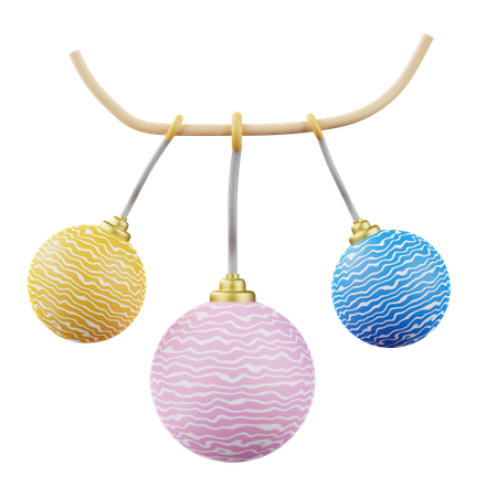 Decoration Balls  3D Icon