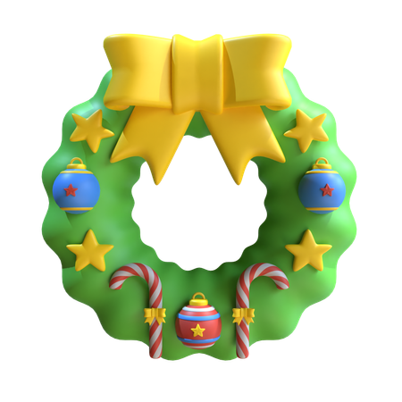 Couronne de décoration  3D Icon