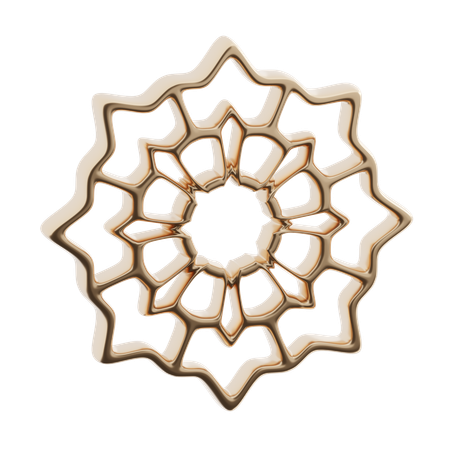 Décoration islamique  3D Icon