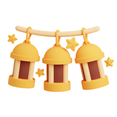 Decoration lamp  3D Icon