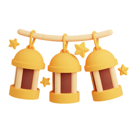 Decoration lamp  3D Icon