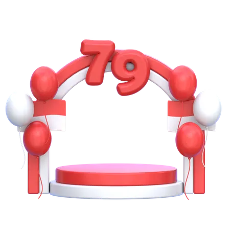 Decoration Podium  3D Icon