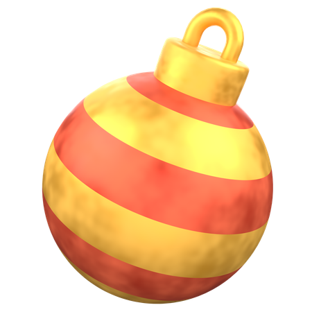 Decorative Ball  3D Icon