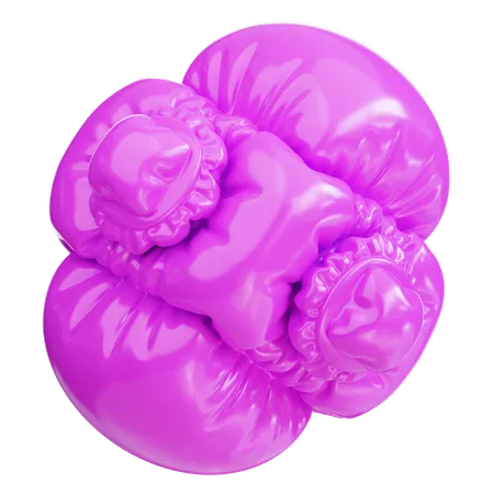 Decorative balloon  3D Icon