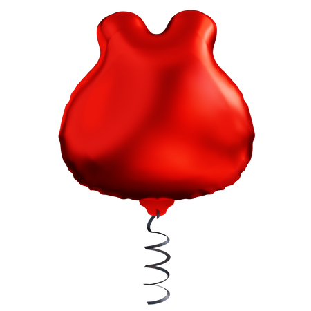 Decorative Balloon  3D Icon