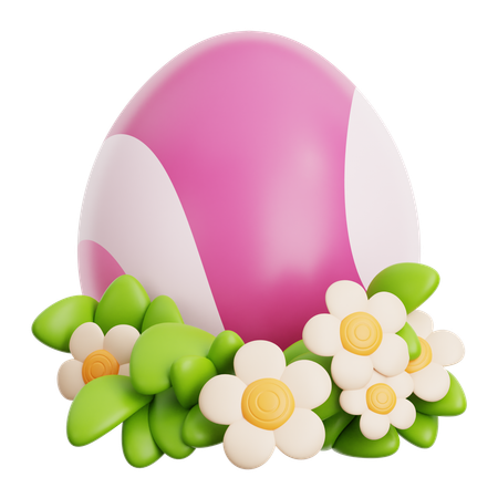 Decorative Egg  3D Icon