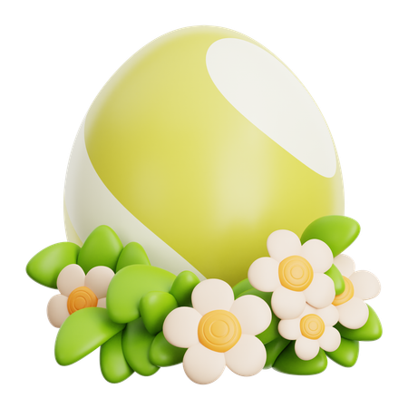 Decorative Egg  3D Icon