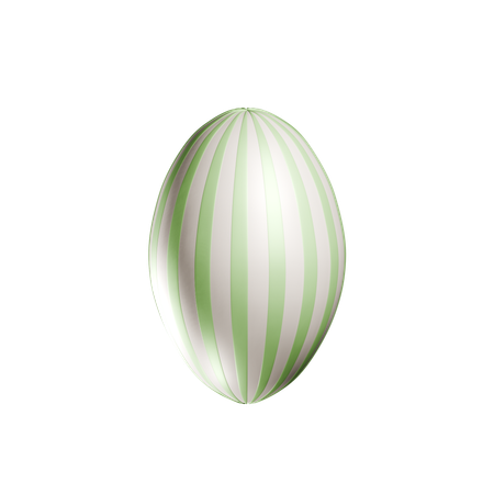 Decorative Egg  3D Icon