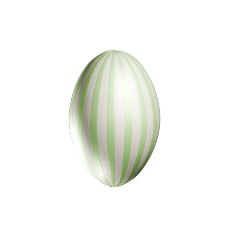 Decorative Egg  3D Icon