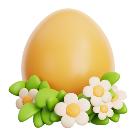 Decorative Egg  3D Icon