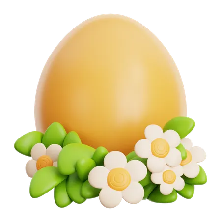 Decorative Egg  3D Icon