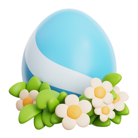 Decorative Egg  3D Icon