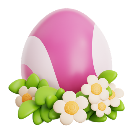Decorative Egg  3D Icon