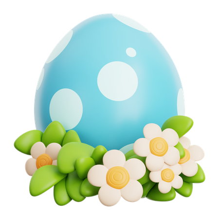 Decorative Egg  3D Icon