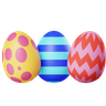 3ds of decorative eggs