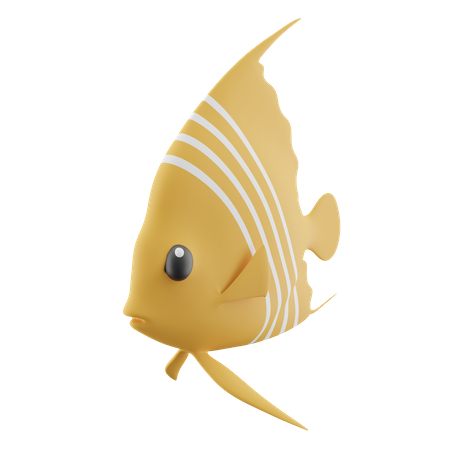 Decorative Fish  3D Icon