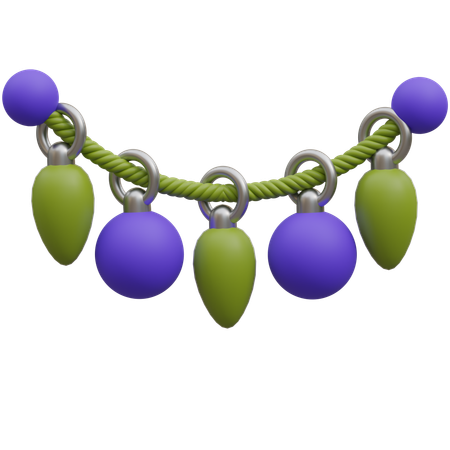 Decorative Light  3D Icon