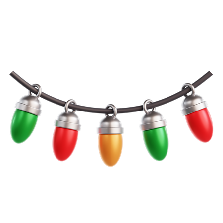 Decorative Lights  3D Icon