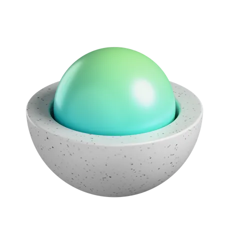 Decorative Spheres  3D Icon