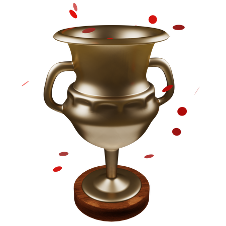 Decorative Trophy  3D Icon