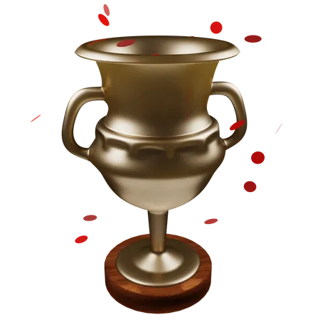 Decorative Trophy  3D Icon