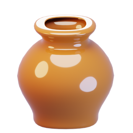 Decorative Vase  3D Icon