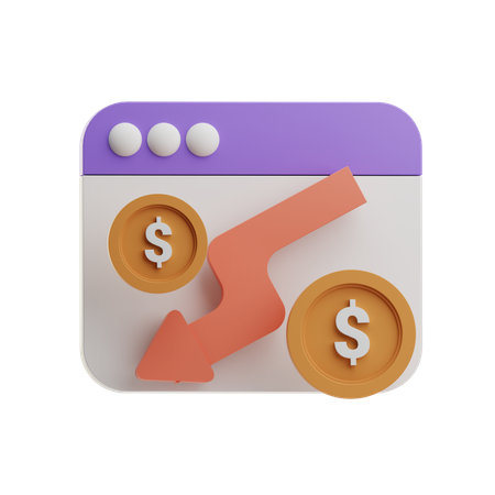 Decrease 3D Icon