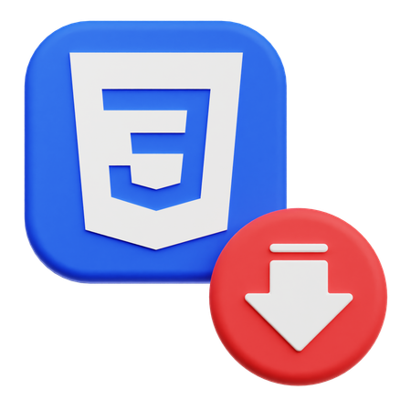 Decrease CSS3 3D Icon