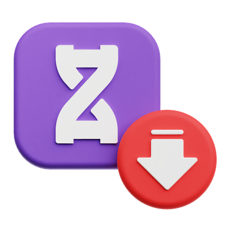 Decrease DNA  3D Icon