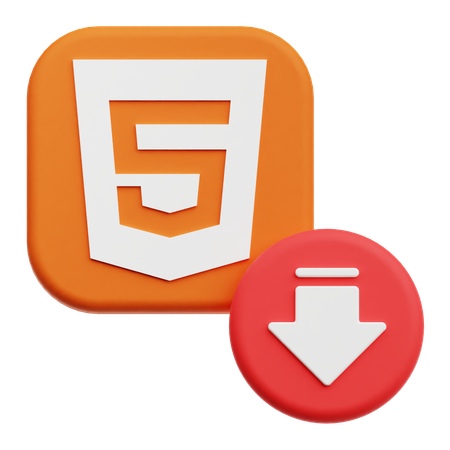 Decrease HTML5 3D Icon
